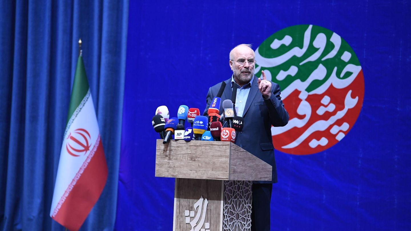 Der Sprecher des iranischen Parlaments spricht Israel und den USA eine deutliche Warnung aus. (Archivbild) Foto: Shadati/XinHua/