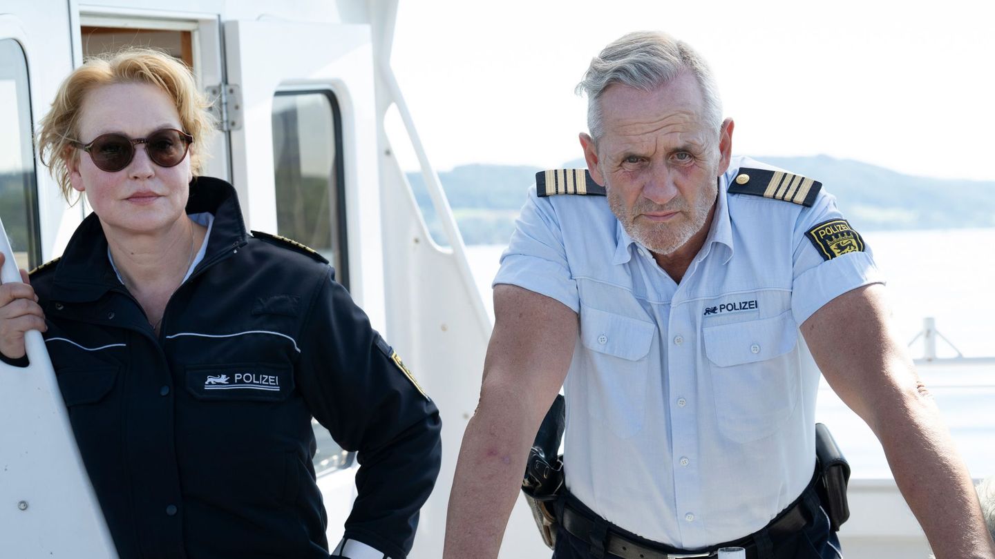 Nele Fehrenbach (Floriane Daniel) und Paul Schott (Tim Wilde) können nicht glauben, wer sie zur Leiche geführt hat.