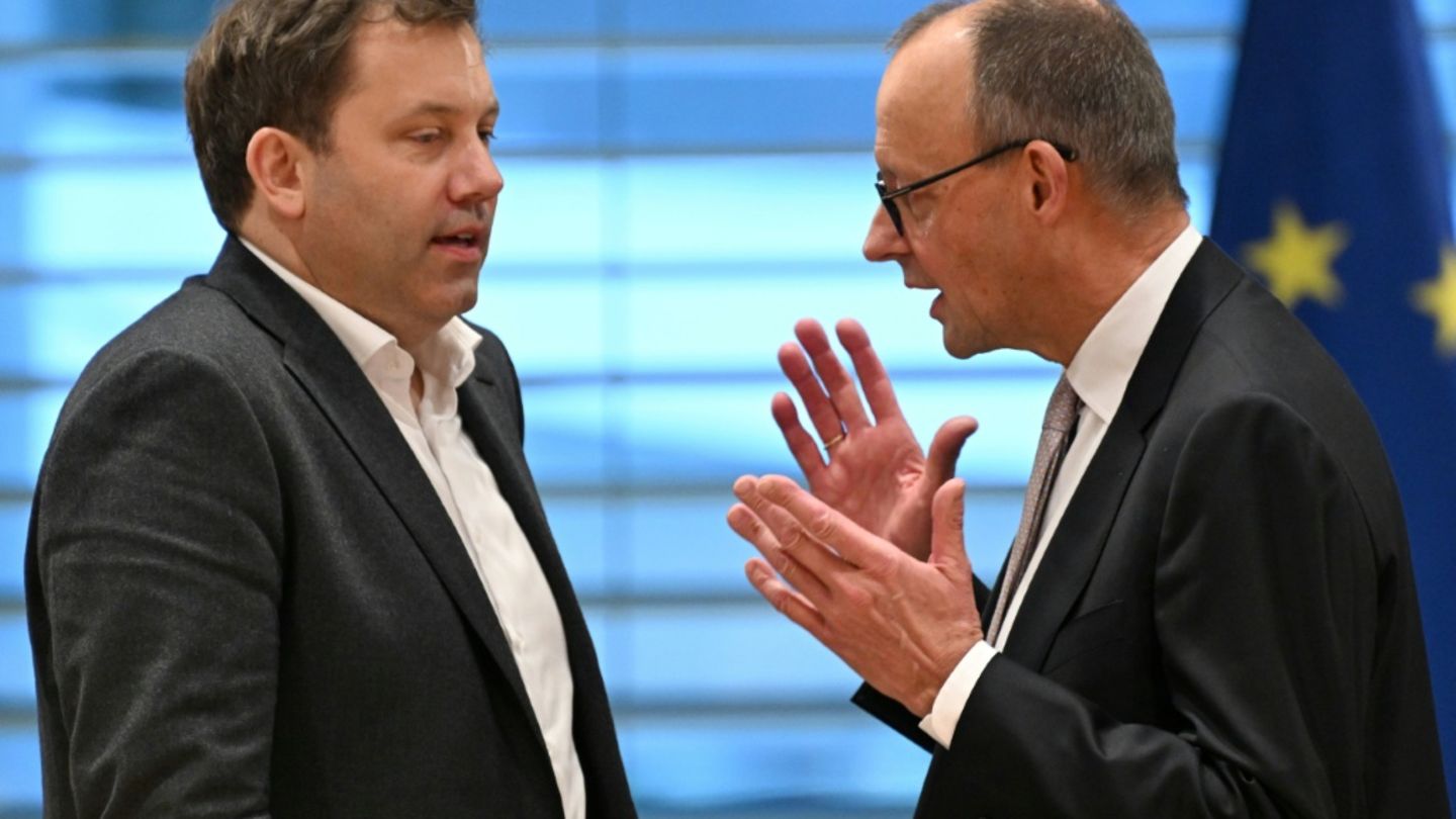 Bundeskanzler Merz (rechts) und Vizekanzler Klingbeil