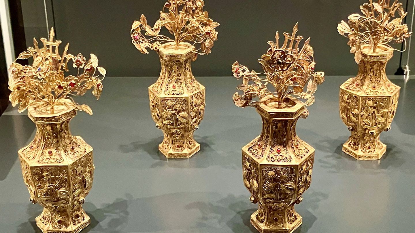 Tausende Besucherinnen und Besucher haben die Ausstellung "Chinas Gold und Gothas Schätze - eine einzigartige Begegnung" im Herz