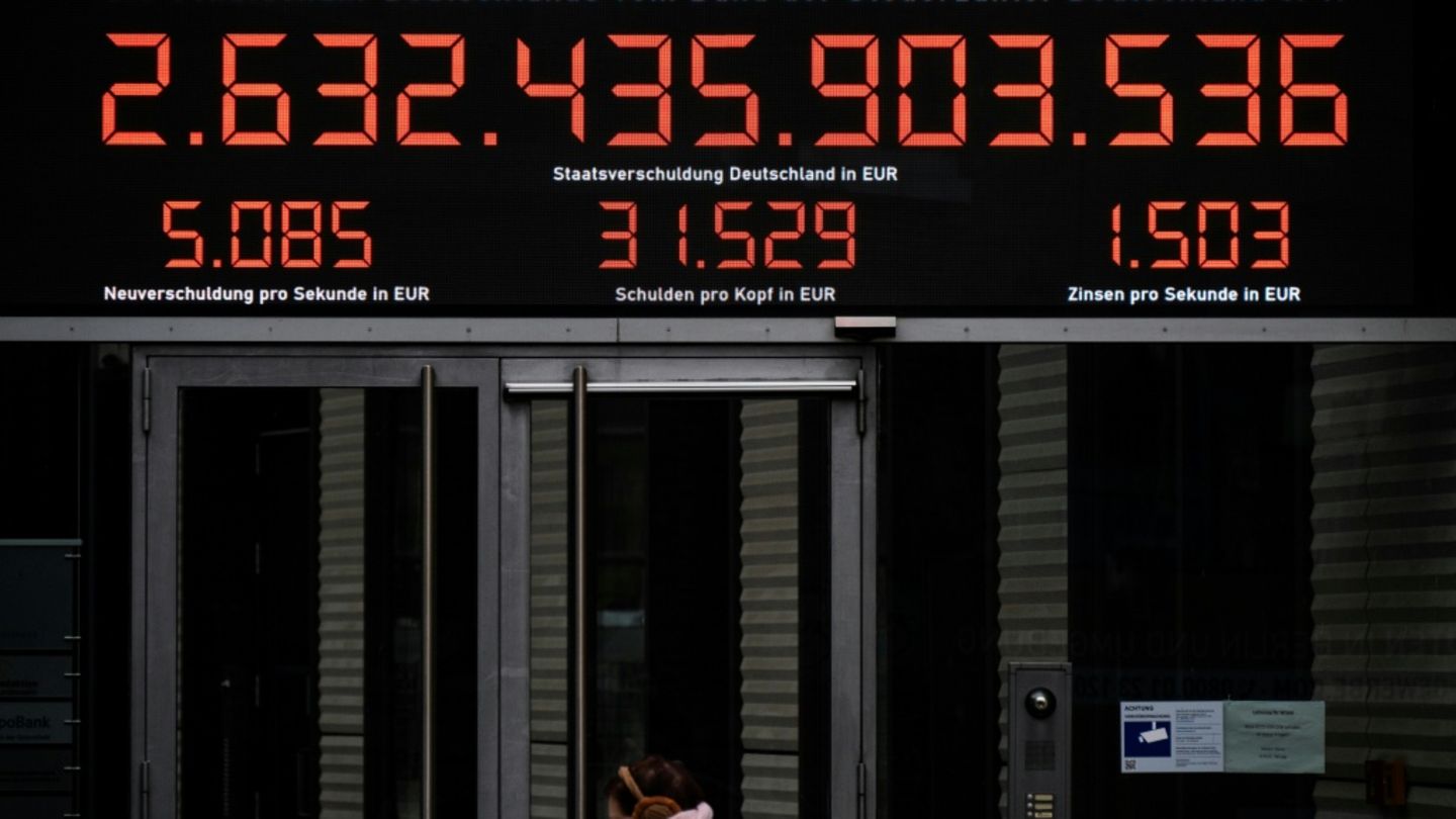 Schuldenuhr des Steuerzahlerbunds