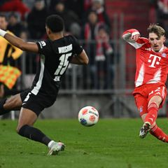 Sorgte mit seiner Schwärmerei für Real Madrid für Wirbel: Bayern-Jungstar Lennart Karl. Foto: Sven Hoppe/dpa