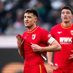 Frust bei Keven Schlotterbeck. Foto: Marius Becker/dpa