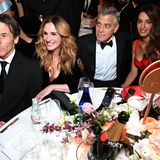 Golden Globes: Julia Roberts mit Ehemann und George Clooney mit Ehefrau