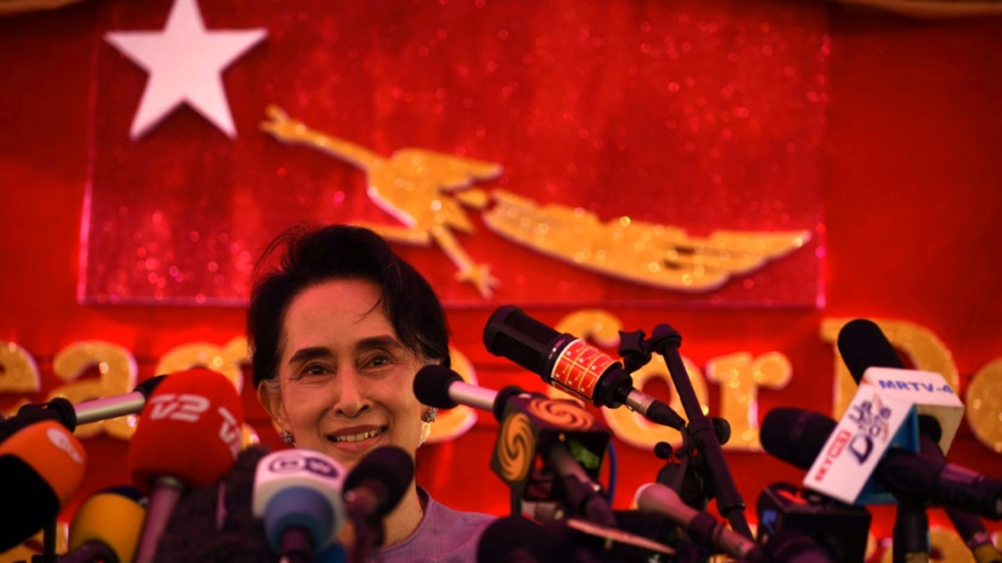 Friedensnobelpreisträgerin Aung San Suu Kyi