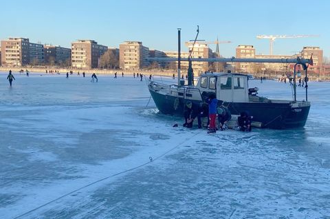 Besonders am Montagmorgen ist es sehr kalt in Berlin und Brandenburg. Foto: Anja Mia Neumann/dpa