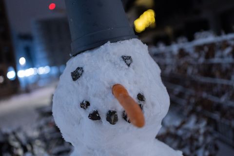 Ein Schneemann sorgte für reichlich Ärger. (Symbolbild) Foto: Rolf Vennenbernd/dpa