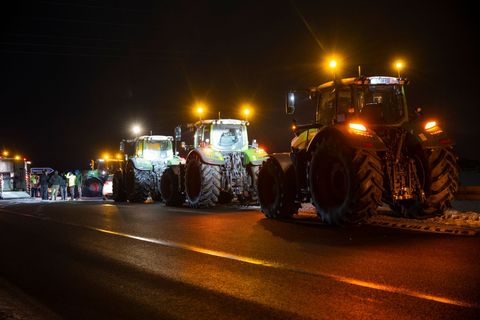 Der Landkreis hatte die geplanten Proteste der Bauern verboten. (Archivbild) Foto: Philip Dulian/dpa