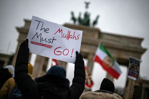 Iran-Demonstration in Berlin