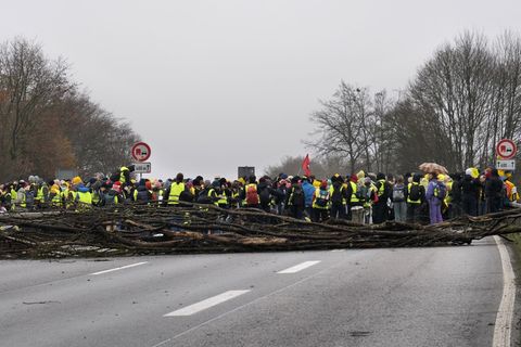Gegen die Gründung des Bundesverbandes der AfD-Jugendorganisation Generation Deutschland im November gab es massive Proteste. (A