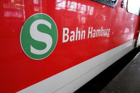 Eine S-Bahn der Linie 3 ist nahe der Elbbrücken liegen geblieben. Foto: Rabea Gruber/dpa