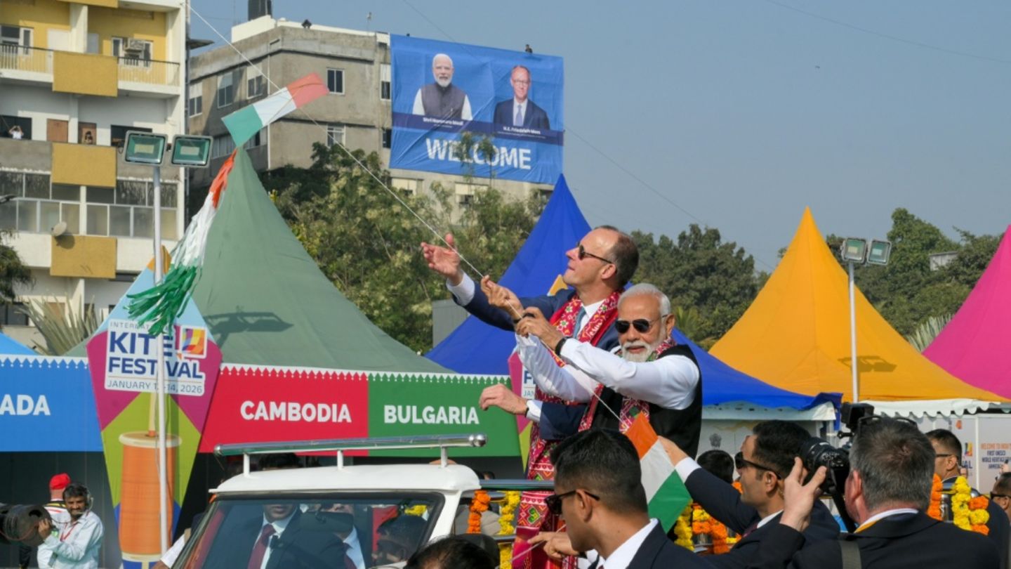 Merz vereinbart in Indien verstärkte ökonomische und militärische Beziehungen