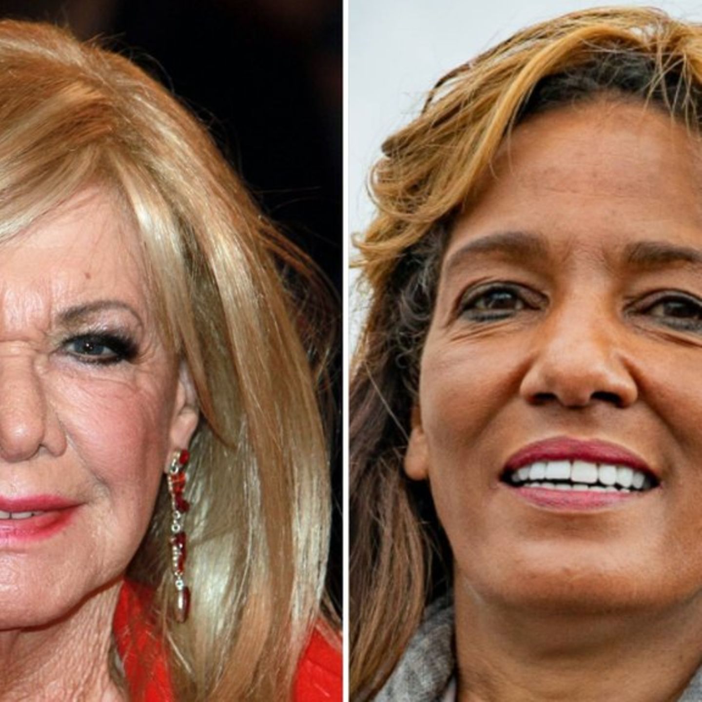 Ingrid van Bergen (l.) und Nadja Abd el Farrag sind im vergangenen Jahr gestorben.