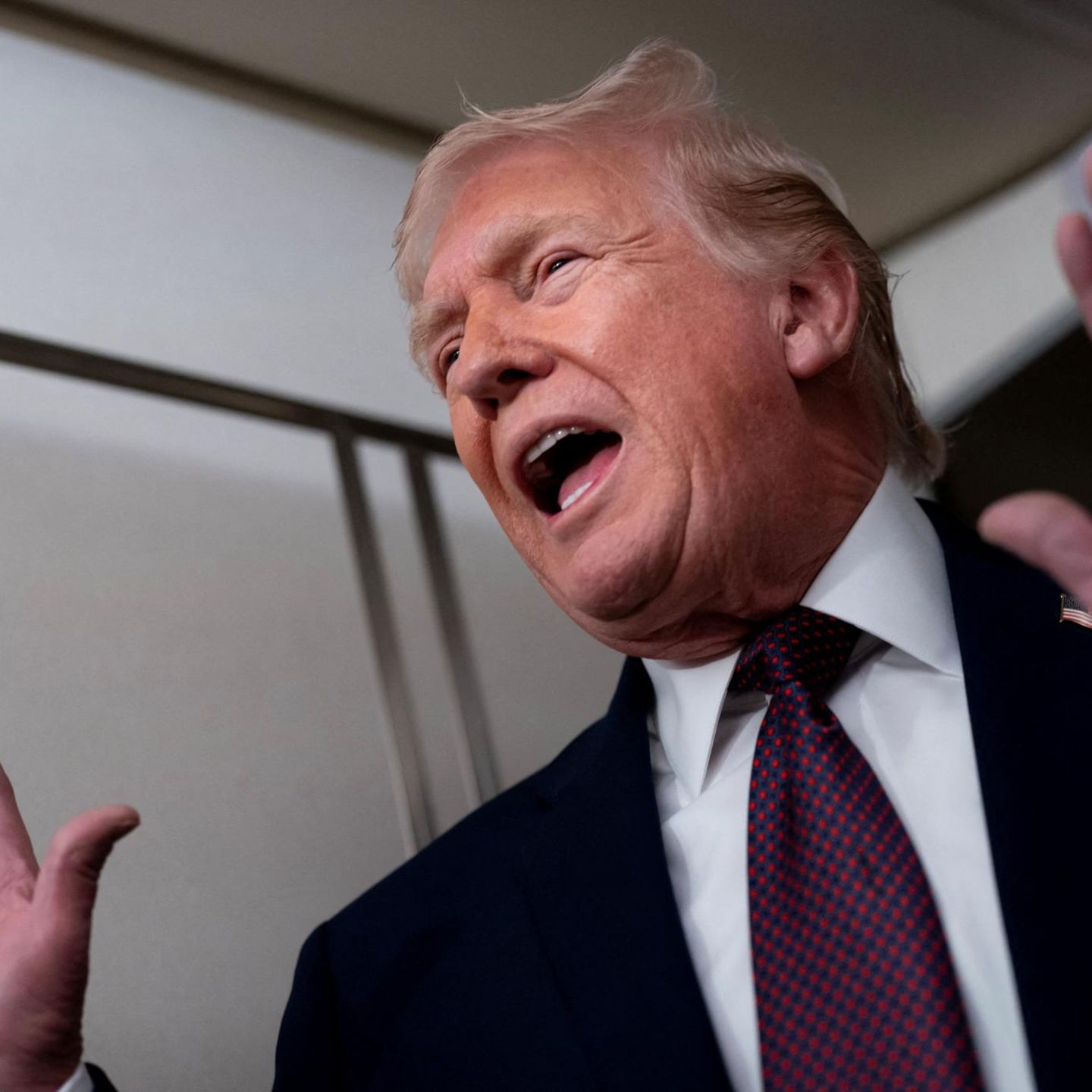 US-Präsident Donald Trump: Strafzölle gegen alle Handelspartner des Iran