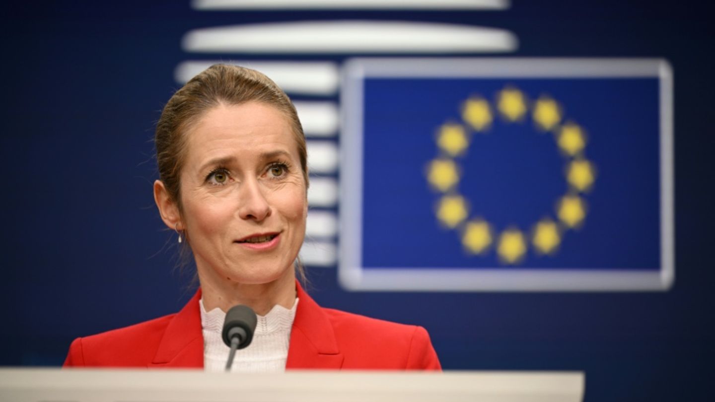 Die EU-Außenbeauftragte Kaja Kallas