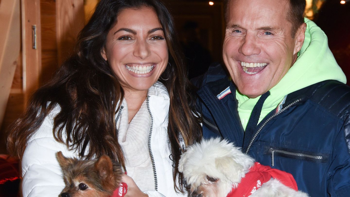 Dieter Bohlen und seine Partnerin Carina sind nun auch standesamtlich verheiratet. (Archivfoto) Foto: Volker Dornberger/dpa