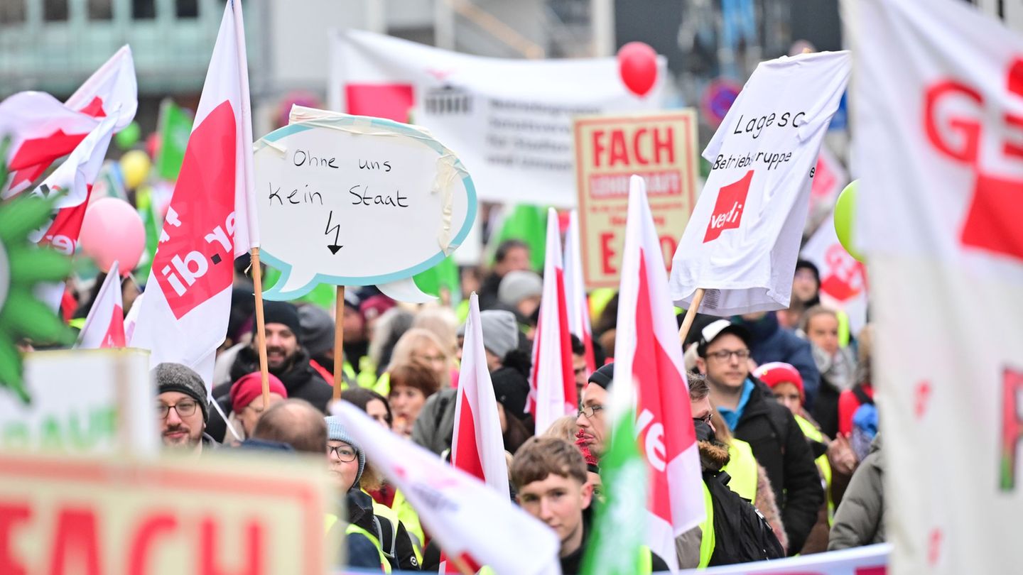 Bereits am 18. Dezember hatten Gewerkschaften im Rahmen der aktuellen Tarifrunde zu einem Warnstreik im öffentlichen Dienst Berl