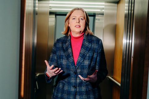 Bärbel Bas im Portrait, sprechend