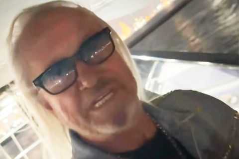 Robert Geiss auf seiner Yacht