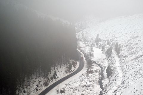 Teils wurde es heute glatt in Thüringen. Foto: Martin Schutt/dpa