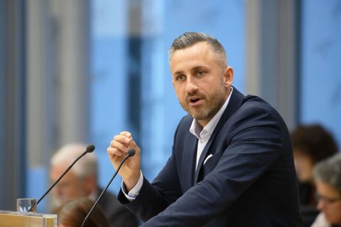 Ulrich Siegmund ist Co-Fraktionschef der AfD im Landtag von Sachsen-Anhalt. (Archivbild) Foto: Klaus-Dietmar Gabbert/dpa