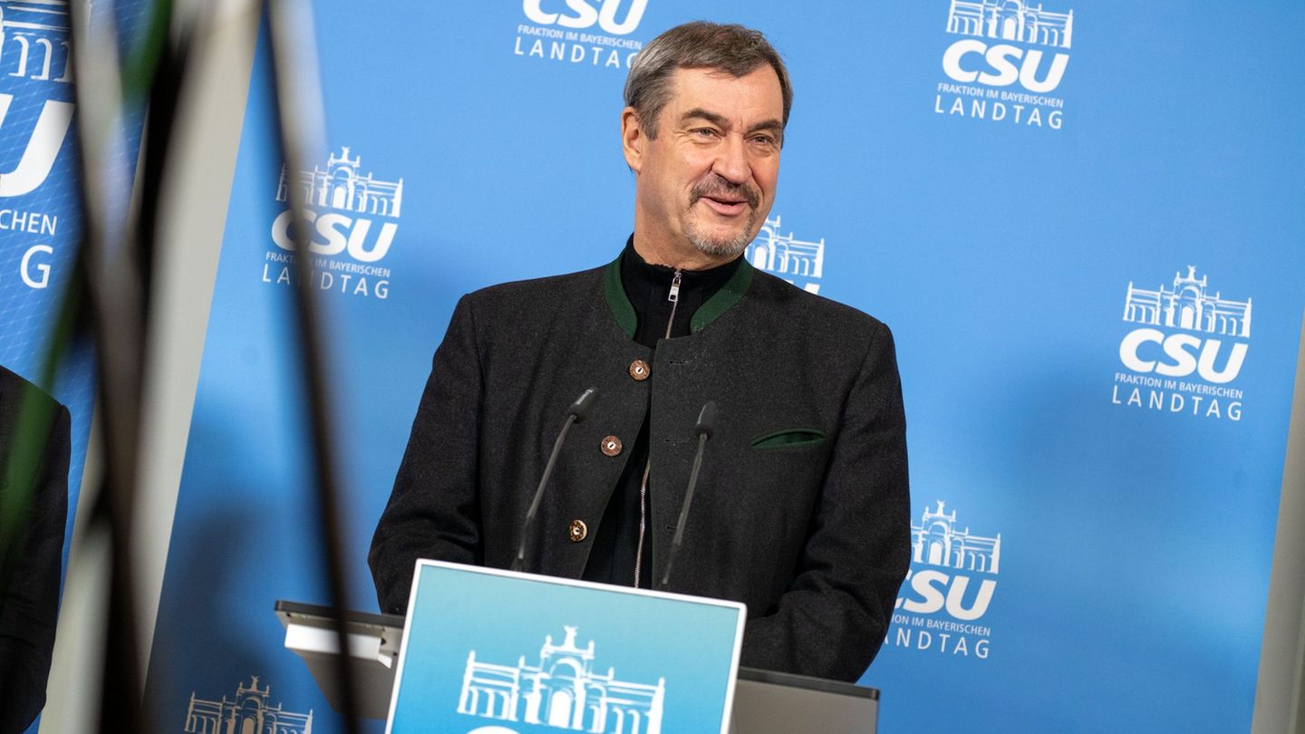 Markus Söder will Bundesländer zusammenlegen. Foto: Pia Bayer/dpa