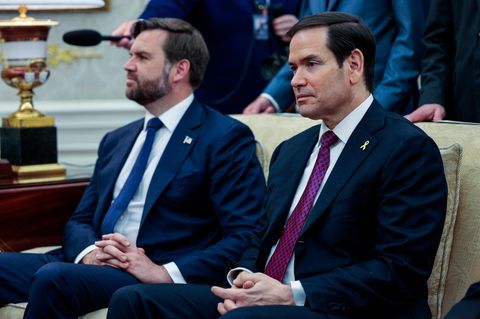 US-Vizepräsident JD Vance und US-Außenminister Marco Rubio