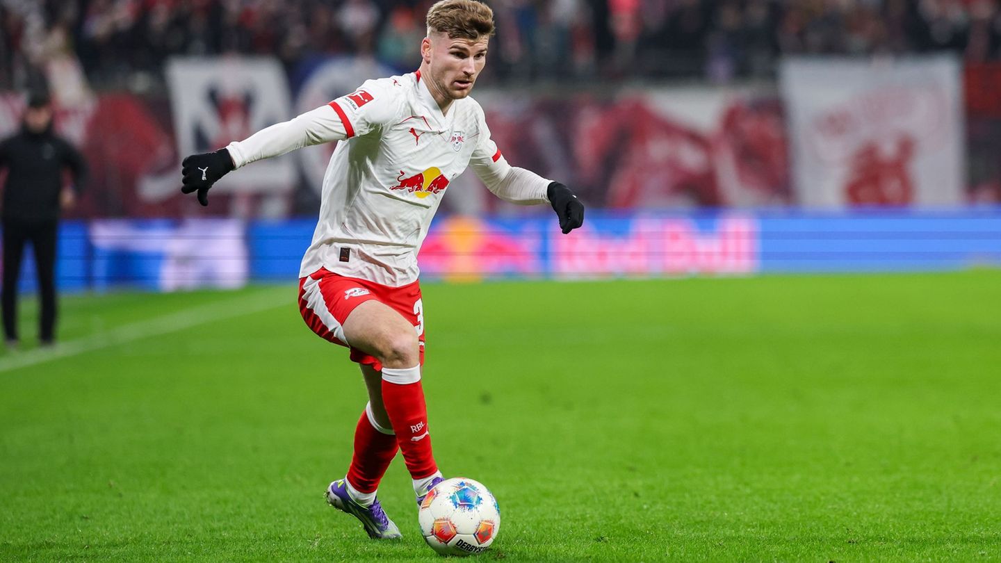 Abschied aus der Bundesliga? Timo Werner steht vor einem Wechsel in die USA (Archivbild) Foto: Jan Woitas/dpa