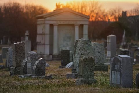 Der Friedhof Mount Moriah in Deadwood – hier soll der Verdächtige Skelette ausgegraben haben