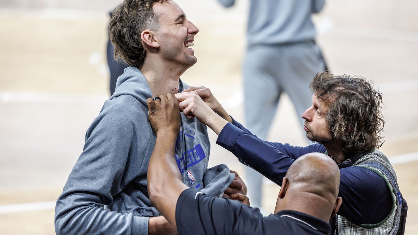 Die Wagner-Brüder sind zurück in Berlin. Foto: Andreas Gora/dpa