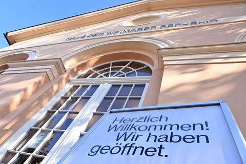 Die New York Times veröffentlichte einen Bericht über das Haus der Weimarer Republik. (Archivfoto) Foto: Martin Schutt/dpa