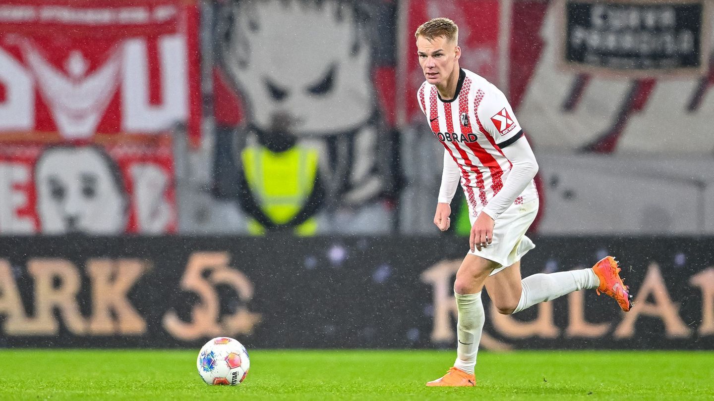 Freiburgs Verteidiger Lienhart fällt wegen einer Bauchmuskelverletzung mehrere Wochen aus. (Archivbild) Foto: Harry Langer/dpa