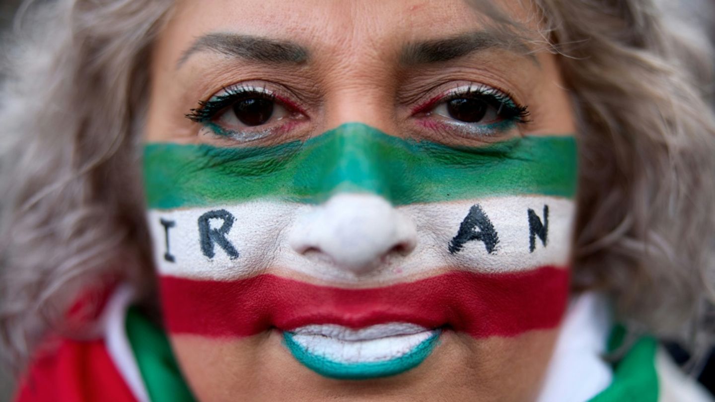 Demonstrierende in Paris