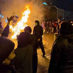 Proteste am 9. Januar: Vor wenigen Tagen war die Situation in der iranischen Hauptstadt Teheran noch deutlich aufgeheizter