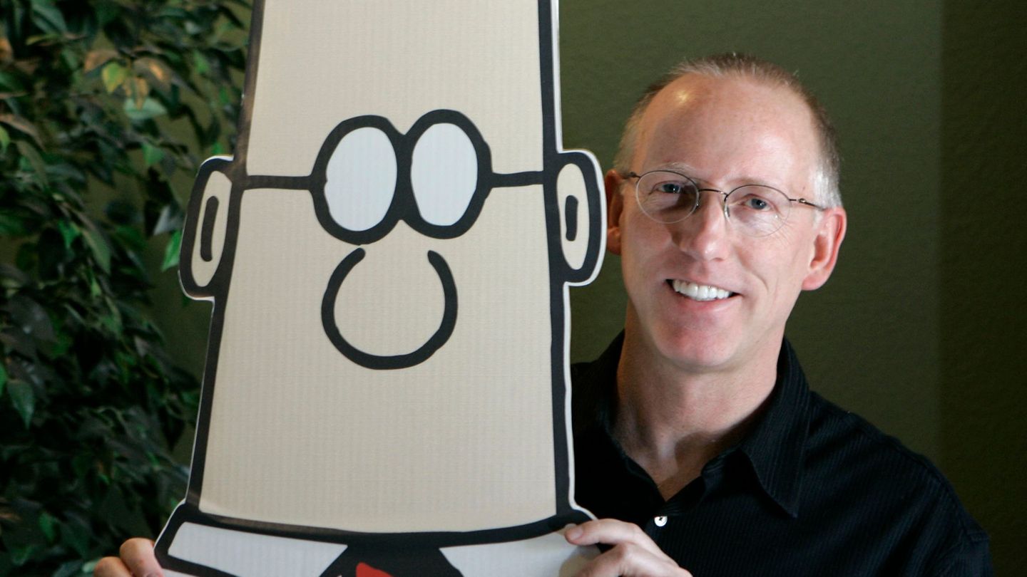 Scott Adams, der Erfinder von "Dilbert", ist tot. (Archivfoto) Foto: Marcio Jose Sanchez/AP/dpa