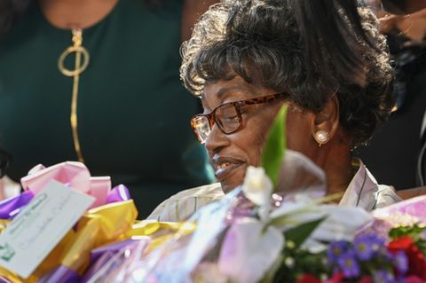 Claudette Colvin im Jahr 2021 im US-Bundesstaat Alabama