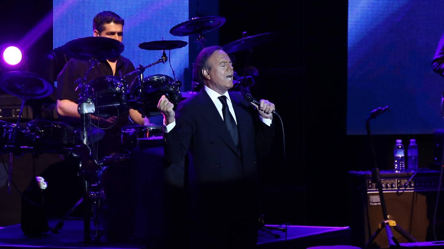 Julio Iglesias bei einem Auftritt im Jahr 2015