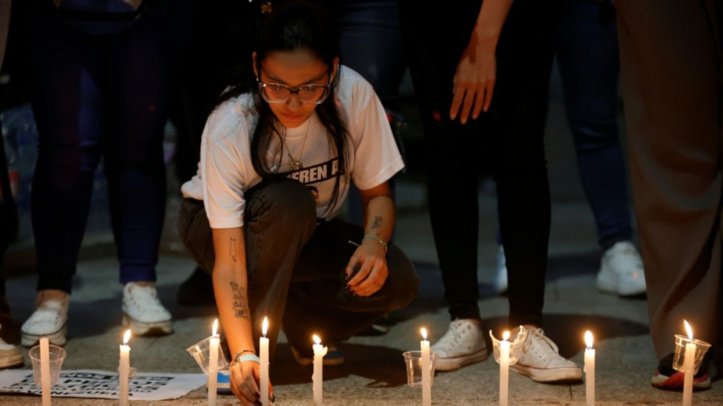 Mahnwache für politische Gefangene in Caracas