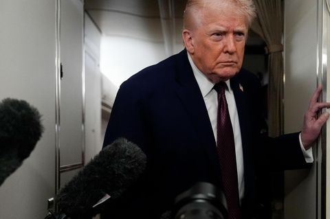 Donald Trumps Sprecher sagt, die Reaktion des US-Präsidenten sei "angemessen" gewesen