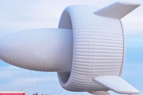 Fliegende Helium-Turbine liefert Strom in Tausenden Metern Höhe