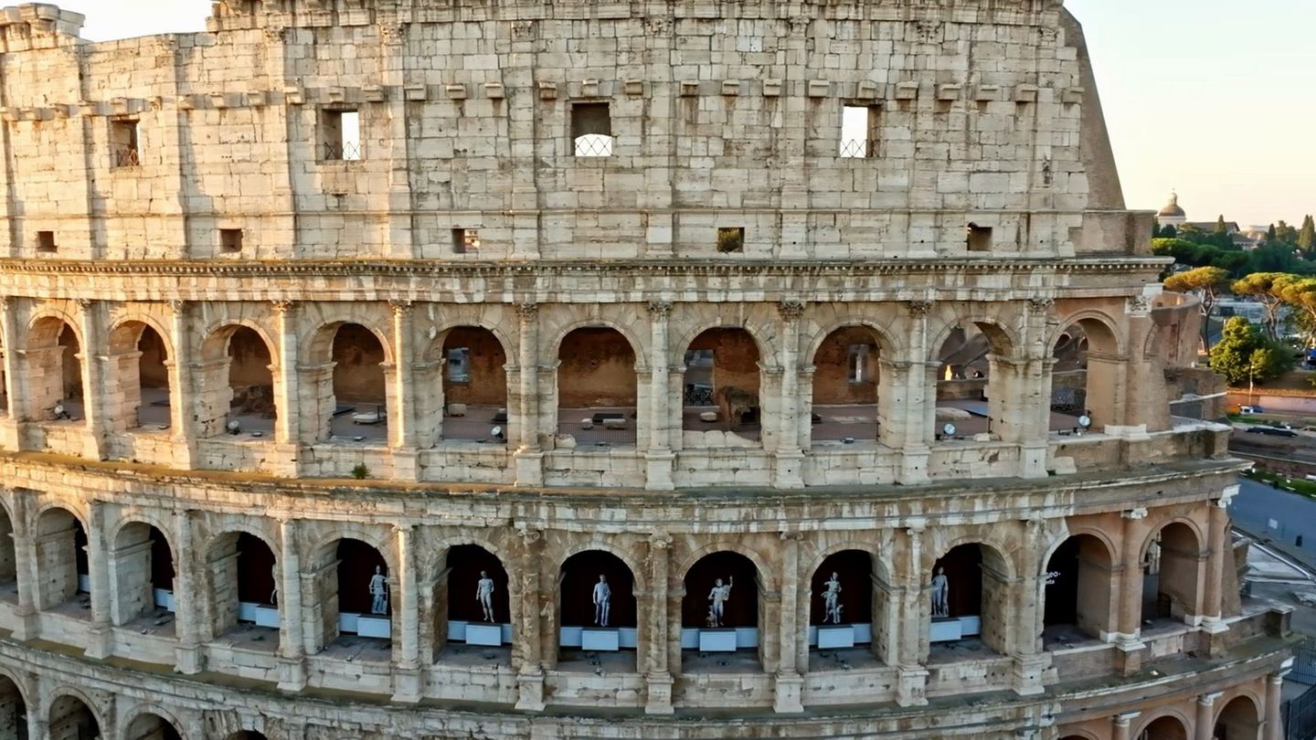Das Kolosseum ist das größte je errichtete Amphitheater im antiken Rom. Warum wurde es gebaut?