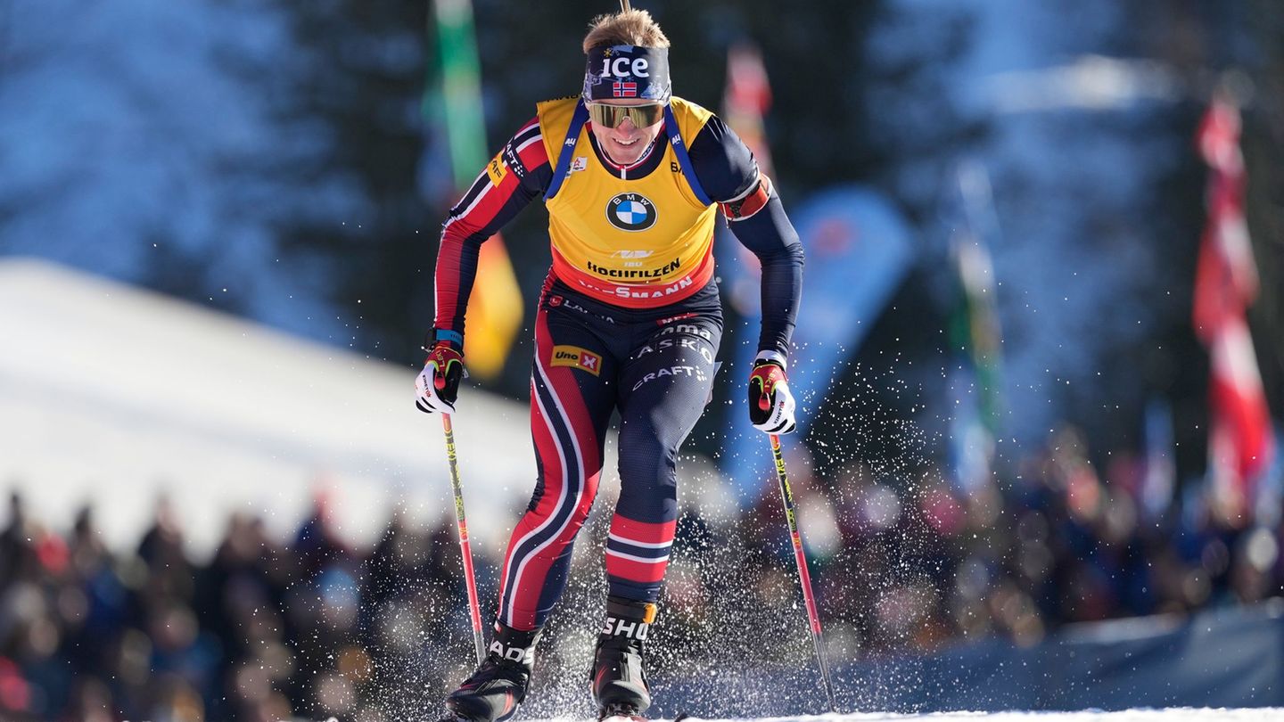 Johan-Olav Botn startet nun doch nicht in Ruhpolding. Foto: Matthias Schrader/AP/dpa