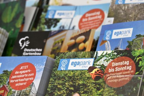 Mehr als 550.000 Besucher kamen in den vergangenen zwölf Monaten nach Angaben der Stadtwerke in den egapark, der 2026 sein 65-jä