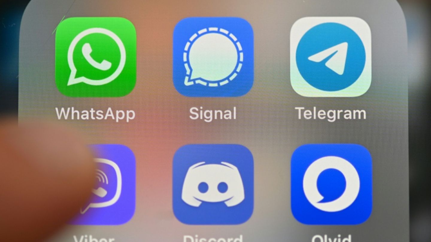 Messengerapps auf Smartphone