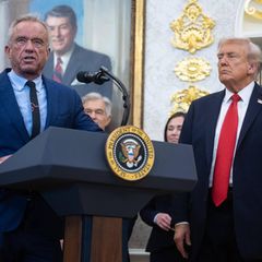 Robert F. Kennedy Jr. und US-Präsident Donald Trump