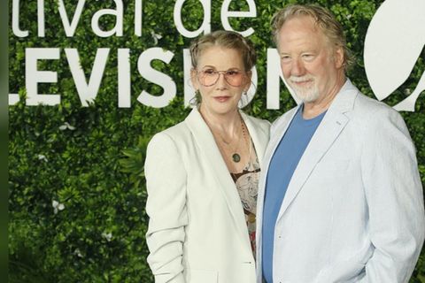 Melissa Gilbert und Ehemann Timothy Busfield bei einem Auftritt in Monaco im Juni 2023.