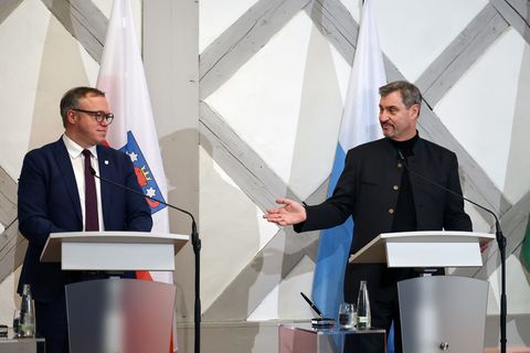 Thüringens Ministerpräsident Mario Voigt (CDU) kontert den Vorstoß seines bayrischen Amtskollegen. (Archivbild) Foto: Daniel Löb