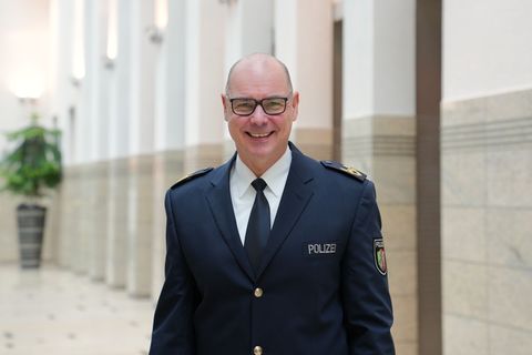 Dirk Hulverscheidt wird neuer Inspekteur der Polizei in NRW Foto: Innenministerium NRW/dpa