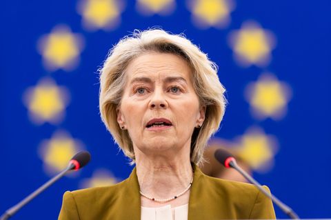 Vorherige Misstrauensanträge gegen Ursula von der Leyens EU-Kommission scheiterten deutlich. (Archivbild) Foto: Philipp von Ditf