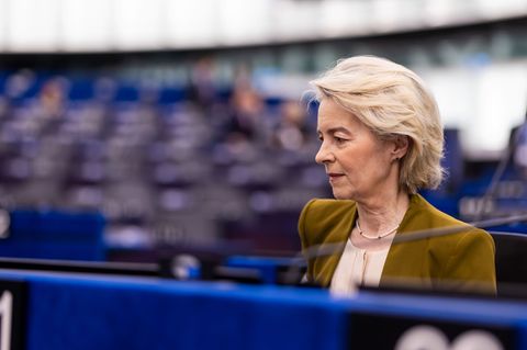 Vorherige Misstrauensanträge gegen Ursula von der Leyens EU-Kommission scheiterten deutlich. (Archivbild) Foto: Philipp von Ditf